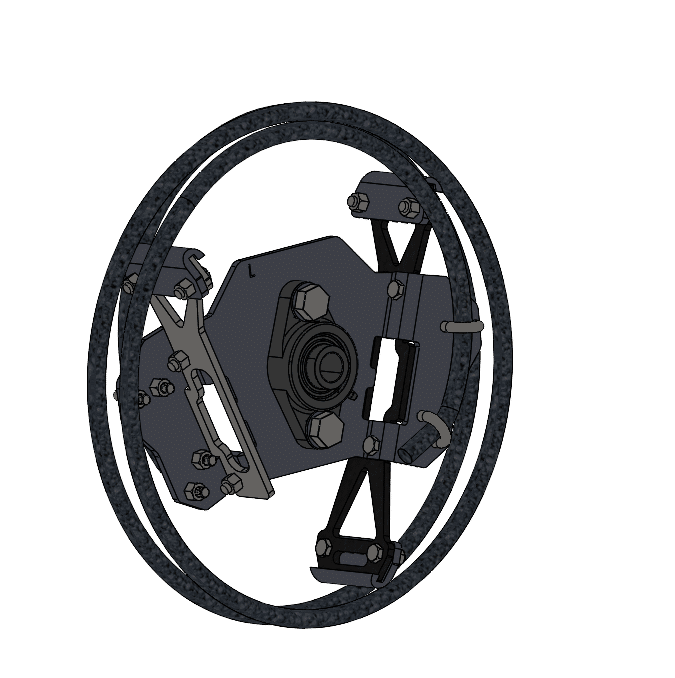 RYAN NT Heavy duty coil packer wheel 2 coil