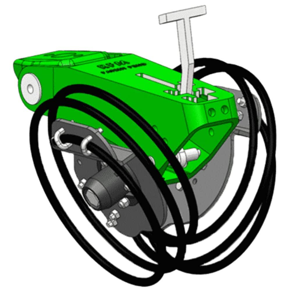Coil Closing Wheel double Disk